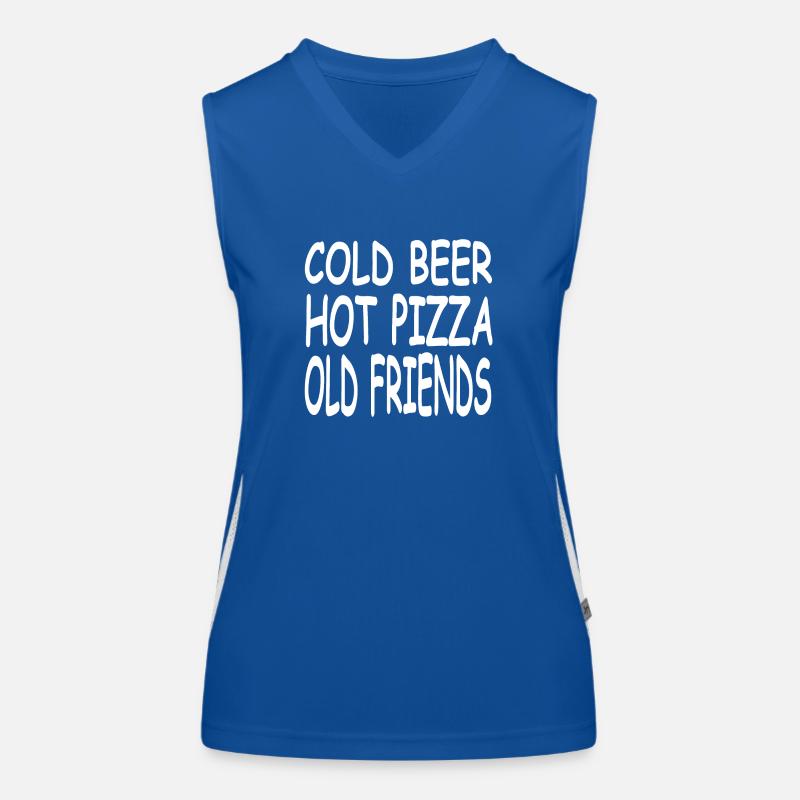 Bier Funktionelles Kontrast-Tank Top für Frauen