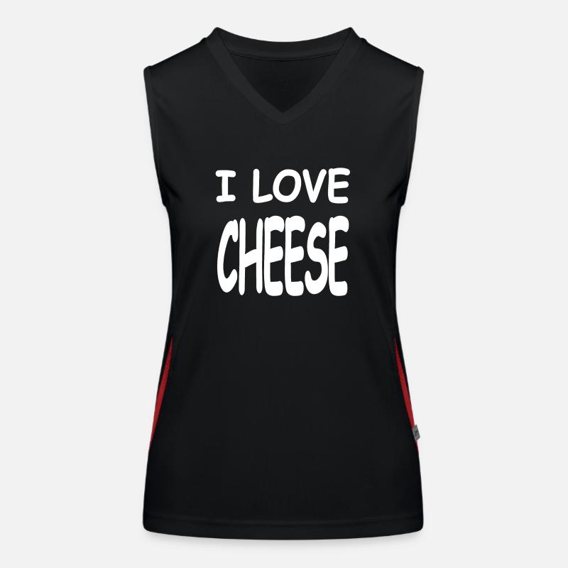 Fromage Débardeur respirant contrasté Femme