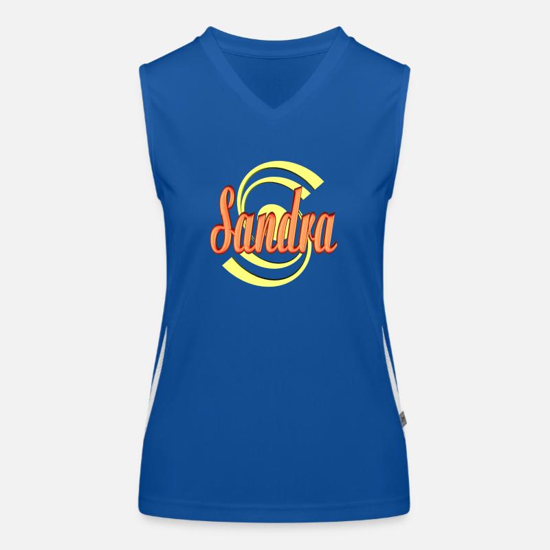 Sandra2 Funktionelles Kontrast-Tank Top für Frauen