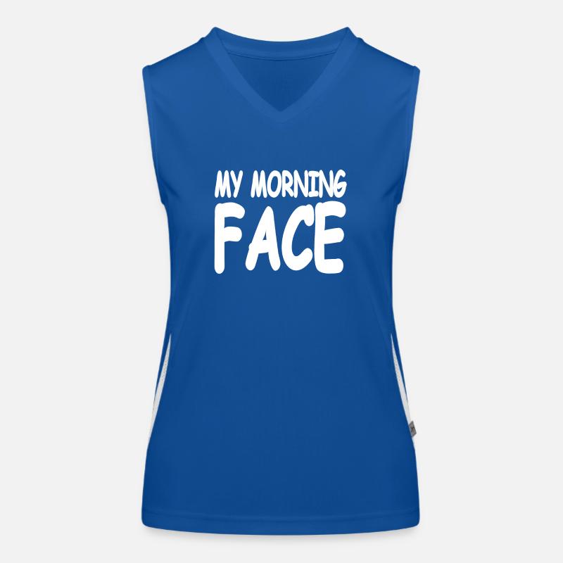 Visage Débardeur respirant contrasté Femme