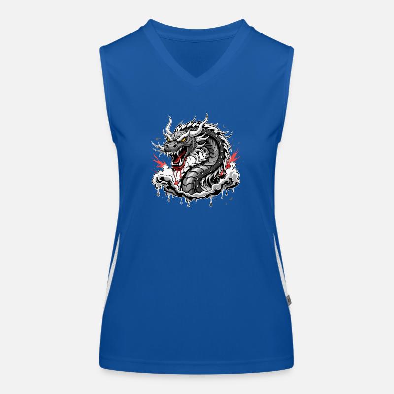 Long Women's Functional Contrast Tank Top