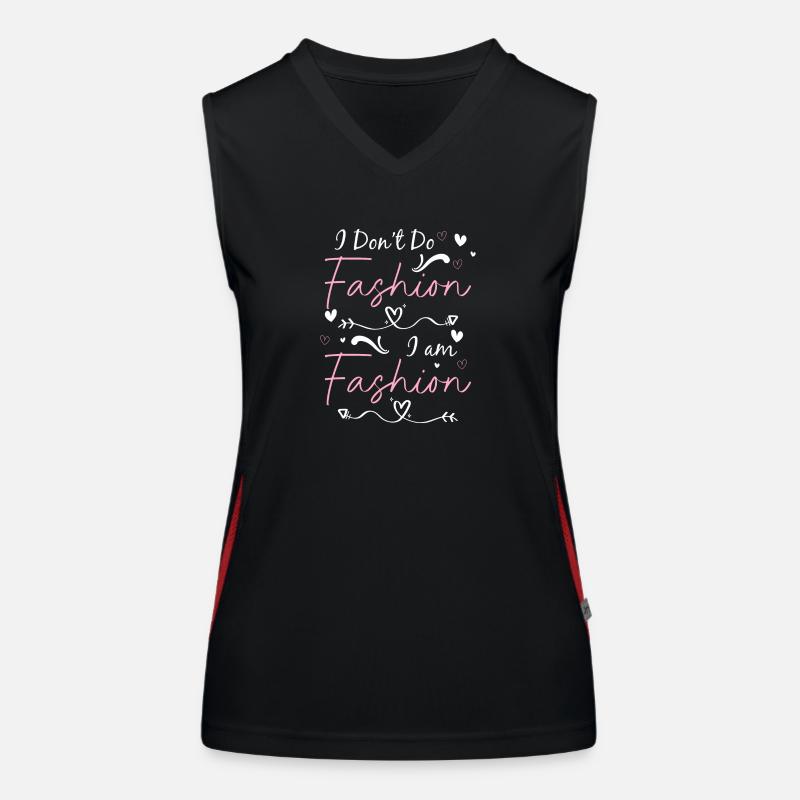 Mode Kleidung Trend Funktionelles Kontrast-Tank Top für Frauen