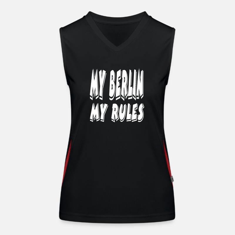 Berlin Débardeur respirant contrasté Femme