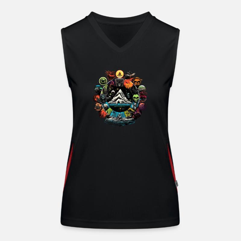 Discover the fantastic Women's Functional Contrast Tank Top