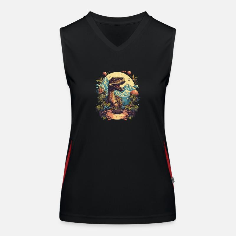 Monströse Verlockung Funktionelles Kontrast-Tank Top für Frauen