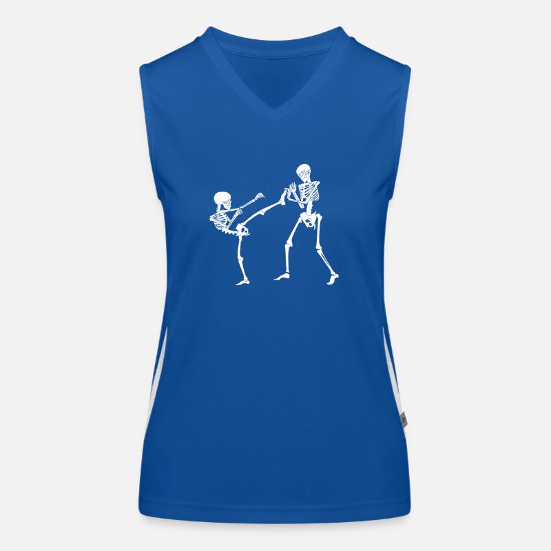 Karate Judo Jiu jitsu Funktionelles Kontrast-Tank Top für Frauen
