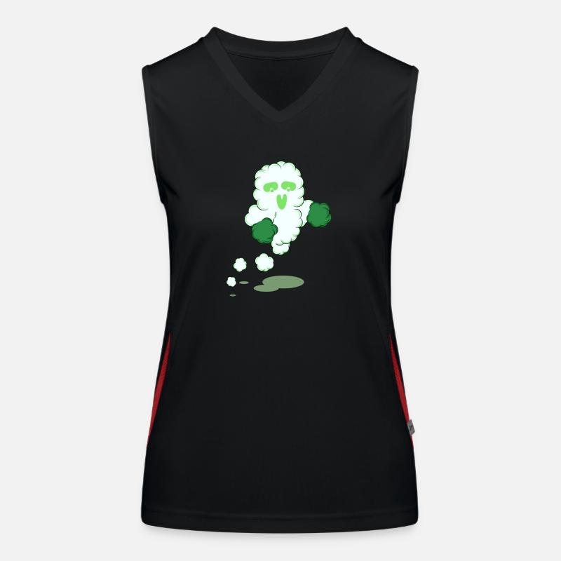 SCHWERER SCHLAF Funktionelles Kontrast-Tank Top für Frauen