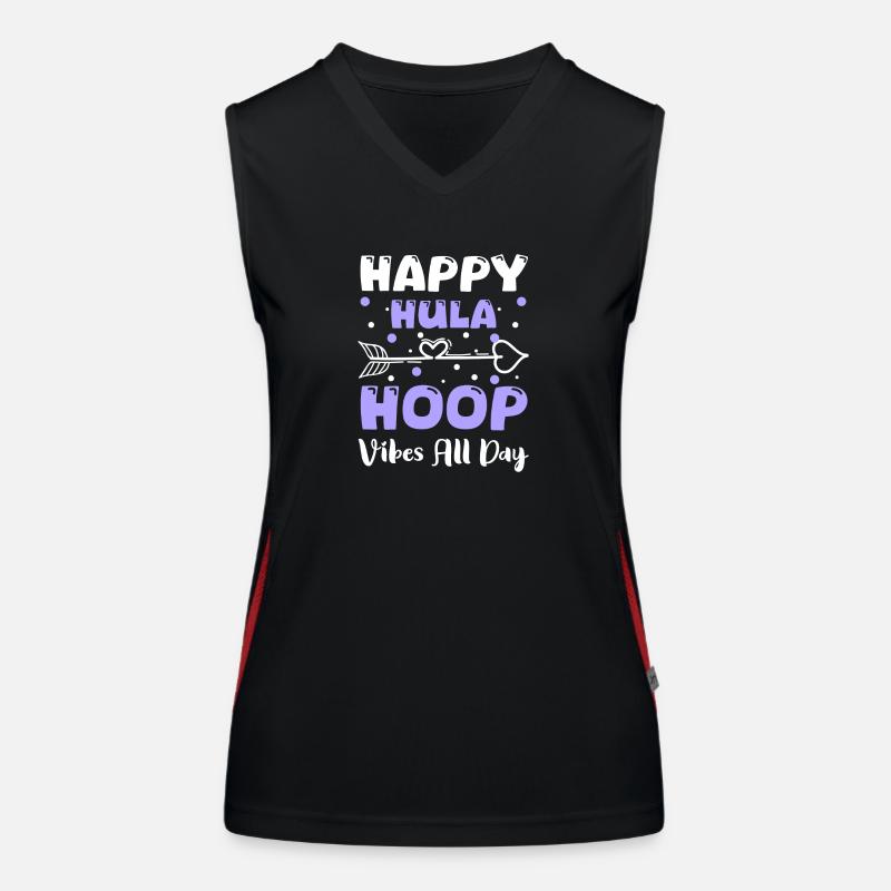 Hulahoop Minceur Fun Débardeur respirant contrasté Femme