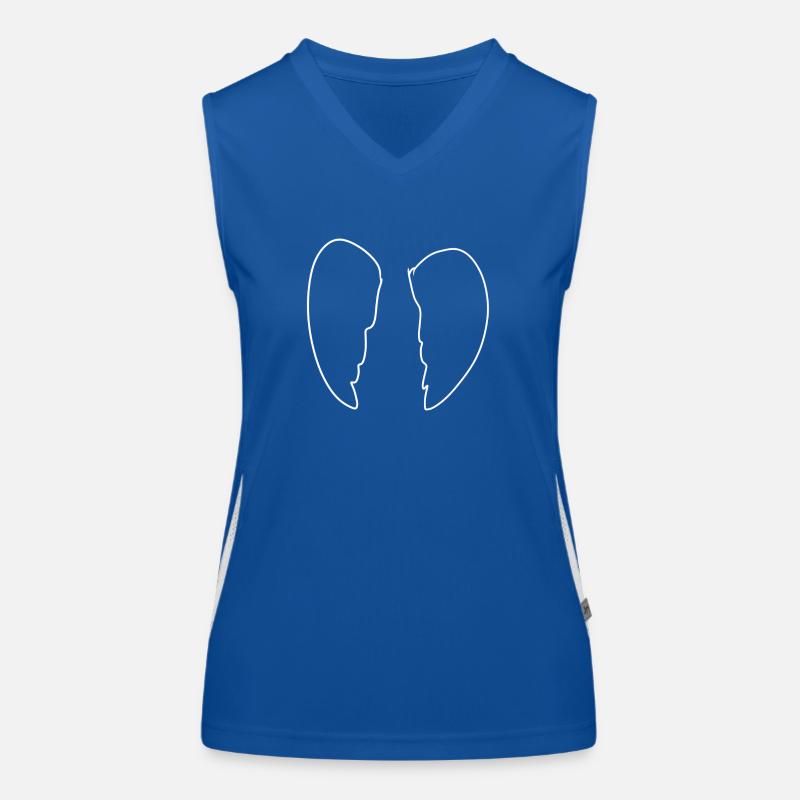 Wings Angel Icon Women's Functional Contrast Tank Top