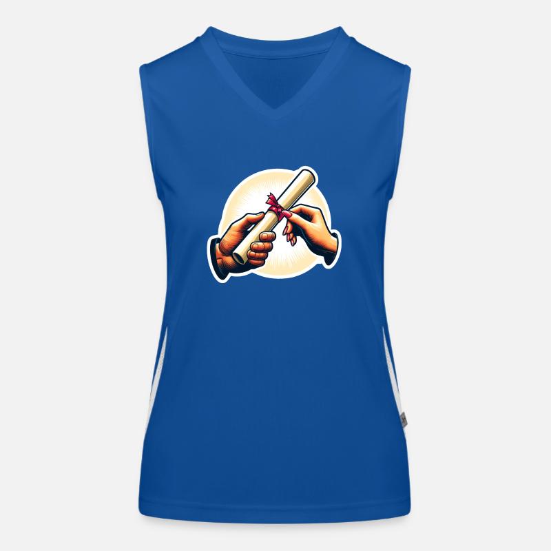 Présentation des certificats Débardeur respirant contrasté Femme