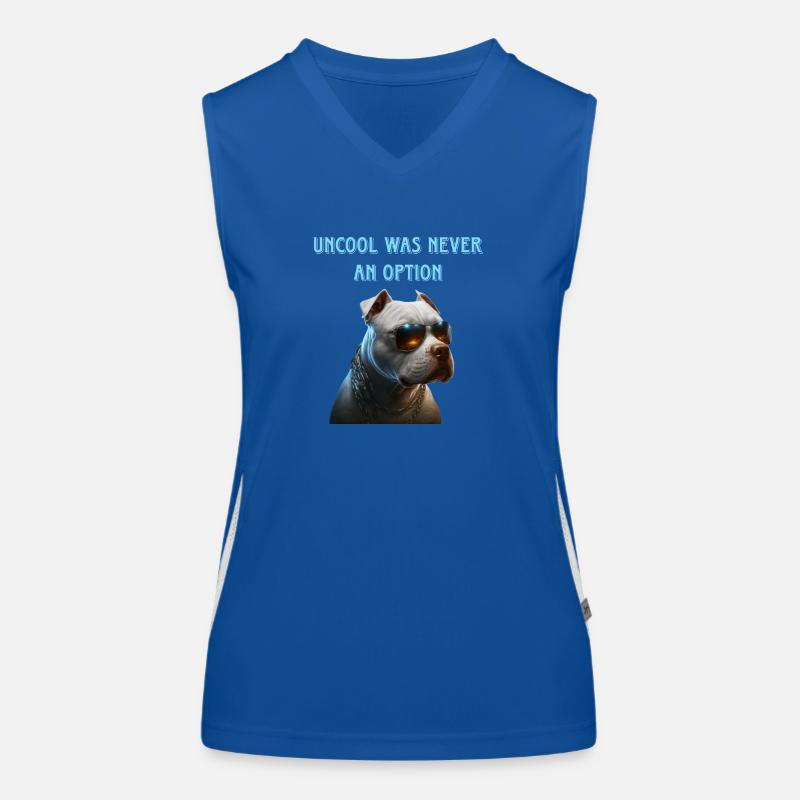 Uncool was never an option Women's Functional Contrast Tank Top