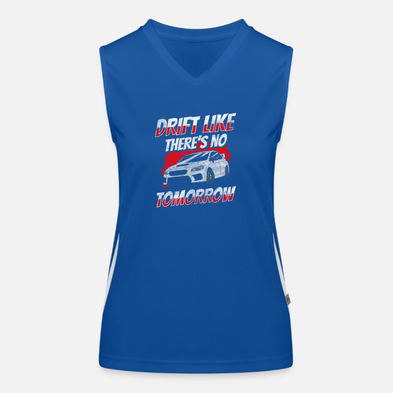 Course de rue à la dérive Débardeur respirant contrasté Femme