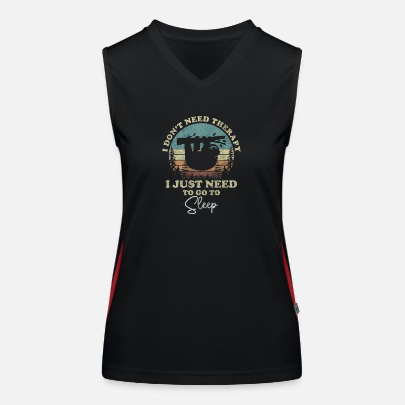 Sleeping Dream Pillow Women's Functional Contrast Tank Top