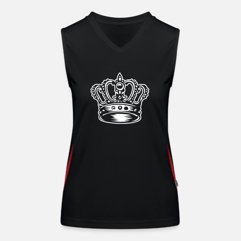 Couronne Débardeur respirant contrasté Femme
