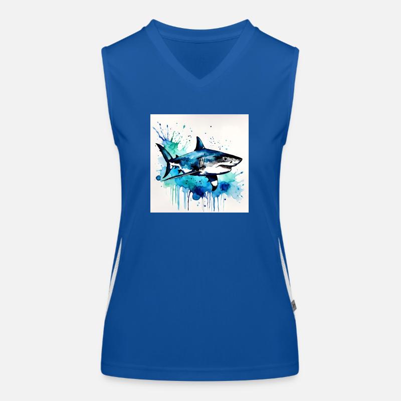 Shark Women's Functional Contrast Tank Top