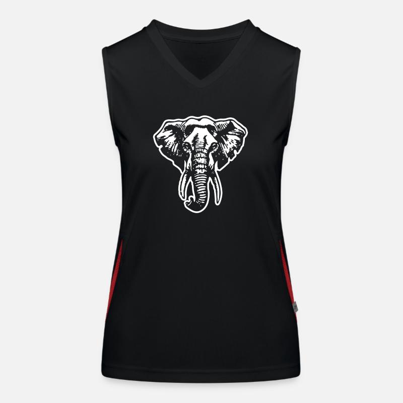 Éléphant Eléphant Débardeur respirant contrasté Femme