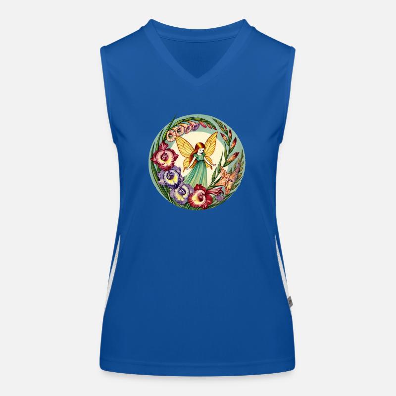 Fée Glaïeul Débardeur respirant contrasté Femme