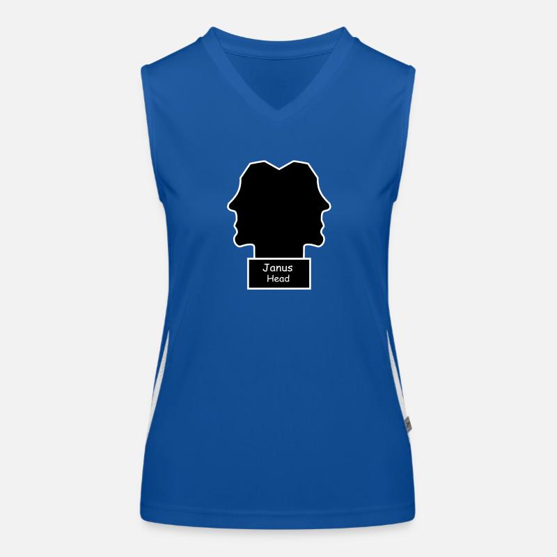 Janus Head Funktionelles Kontrast-Tank Top für Frauen