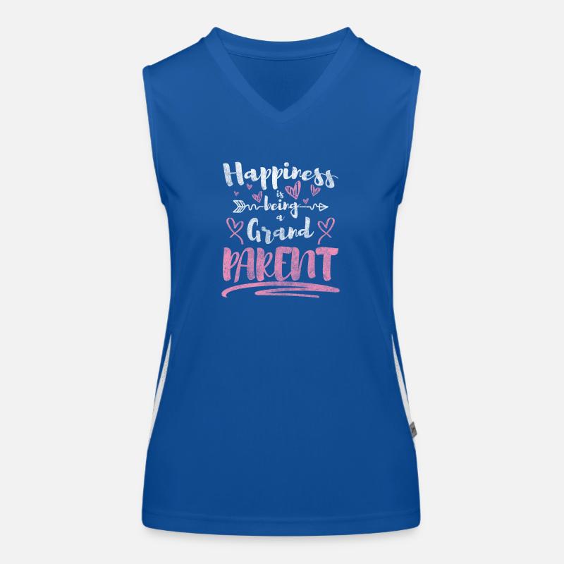 Oma Nachwuchs Liebe Großmutter Funktionelles Kontrast-Tank Top für Frauen