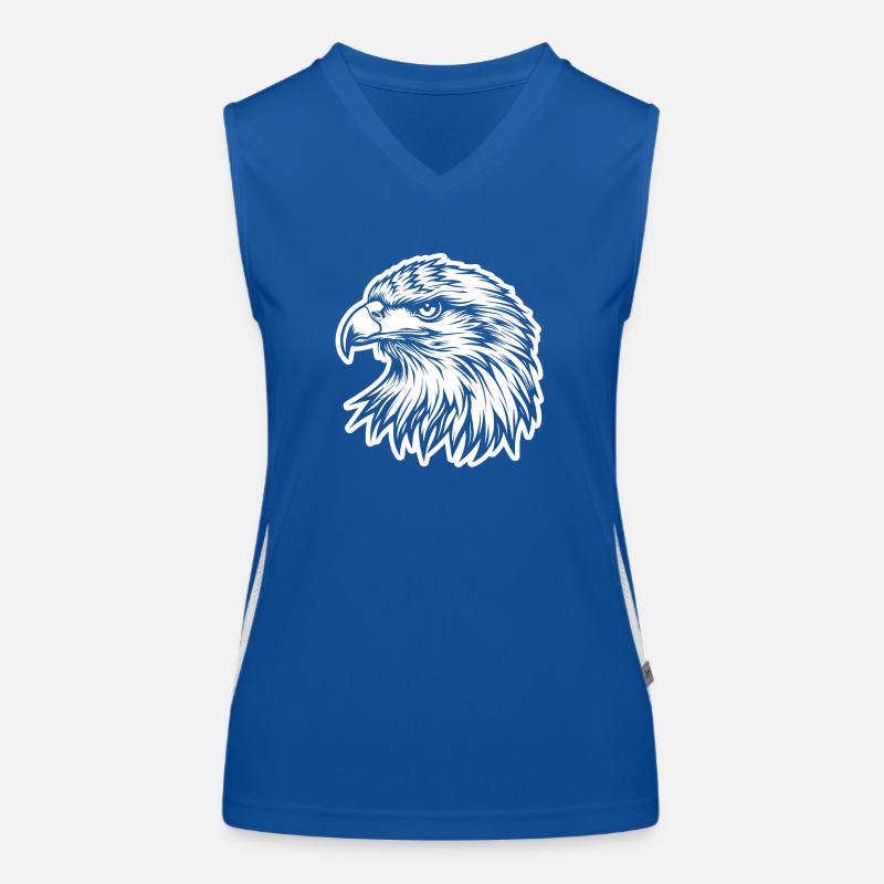 Eagle Eagle Head Women's Functional Contrast Tank Top