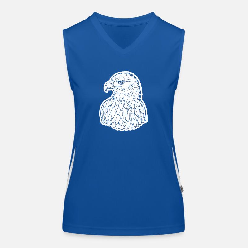 Eagle Eagle Head Women's Functional Contrast Tank Top