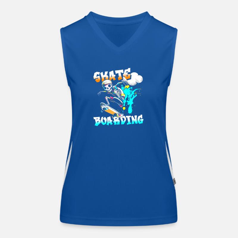 Graffiti Bunt Hip Hop Cool Funktionelles Kontrast-Tank Top für Frauen