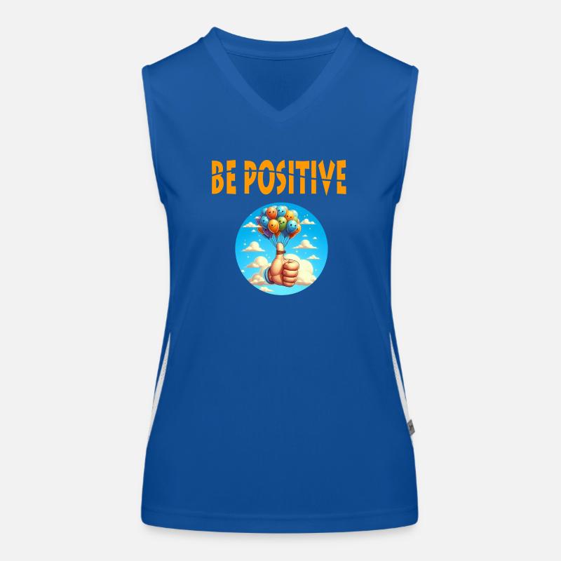 Be Positive Women's Functional Contrast Tank Top