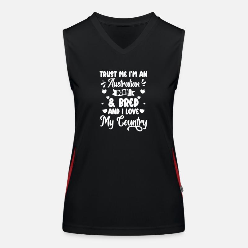 Outback Koala Commonwealth Tierwelt Funktionelles Kontrast-Tank Top für Frauen