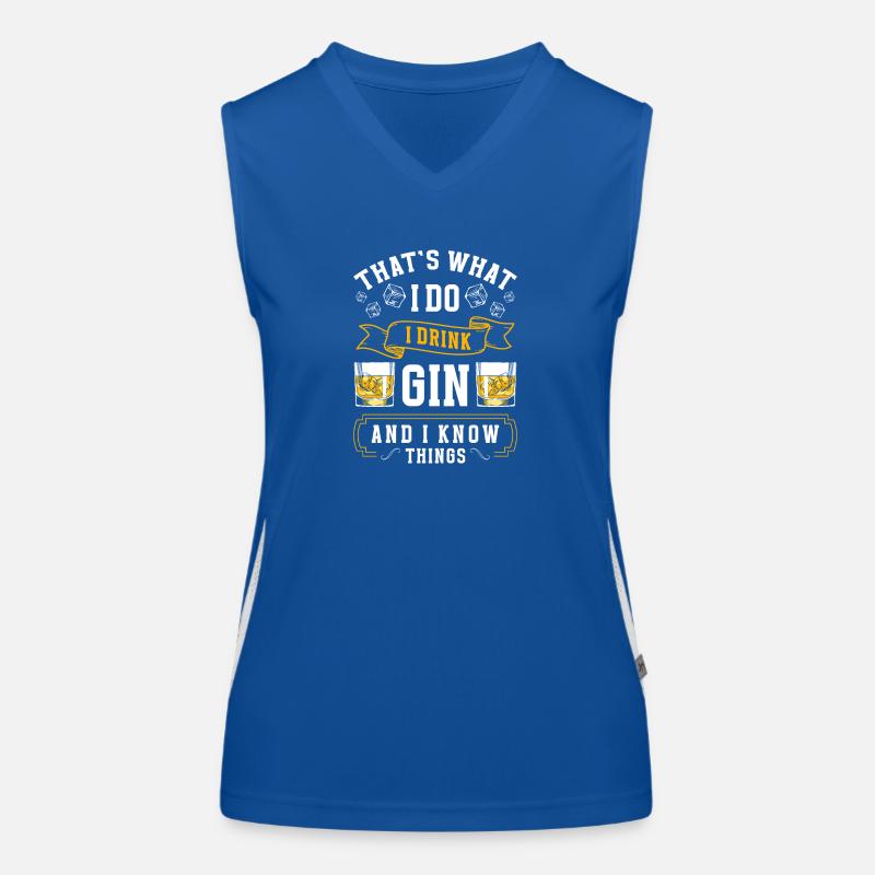 Alcohol Party Drinker Drinking Game Women's Functional Contrast Tank Top