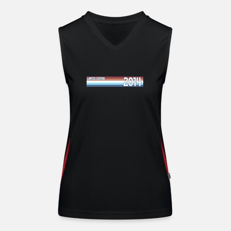 rétro 2014 limited edition Débardeur respirant contrasté Femme