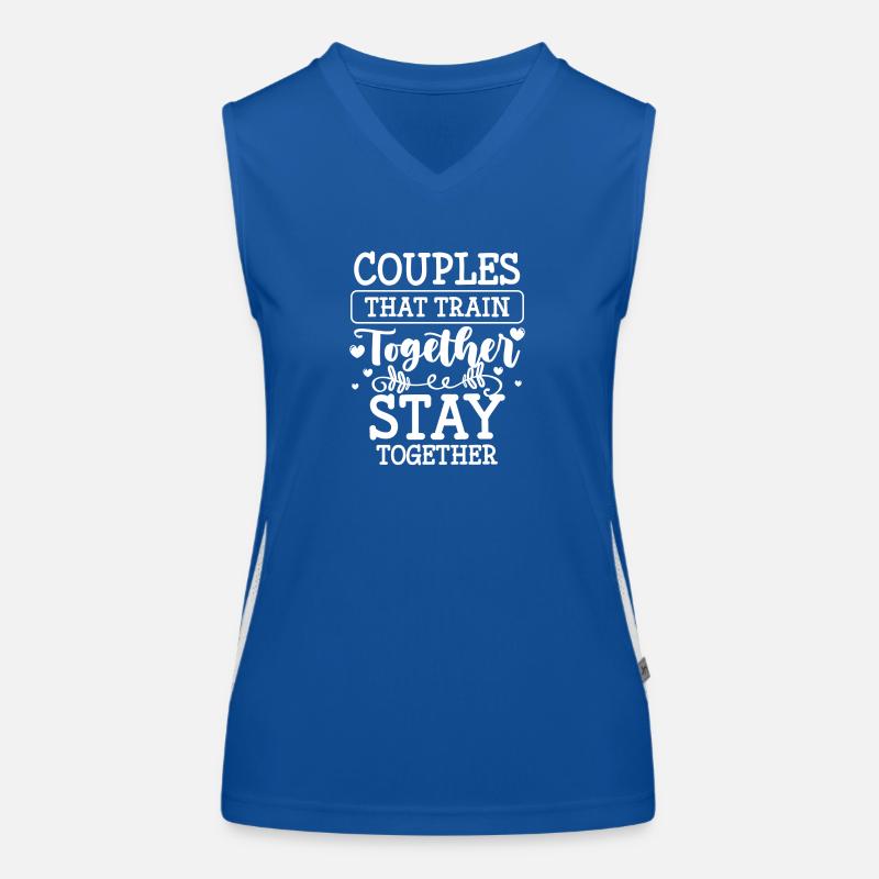 Training Sport Funktionelles Kontrast-Tank Top für Frauen