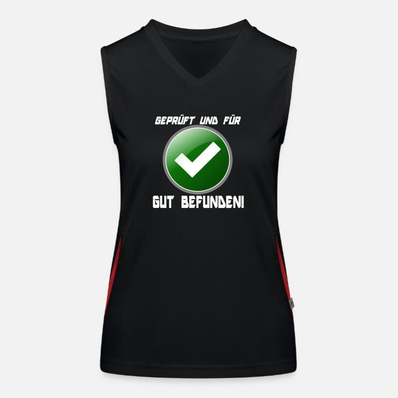 Trouvé BON ! Débardeur respirant contrasté Femme