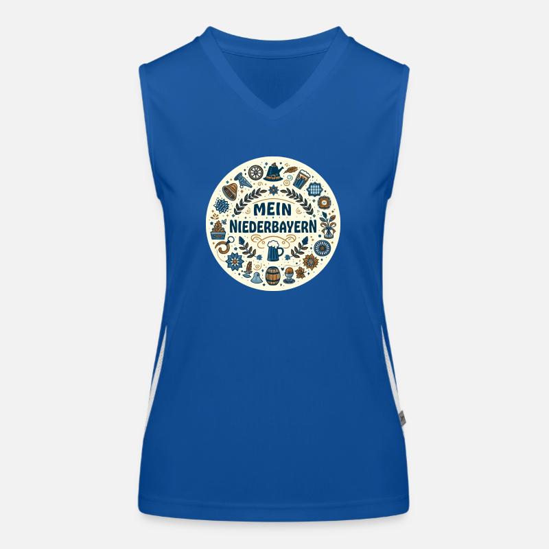 My Lower Bavaria in Bavaria Women's Functional Contrast Tank Top