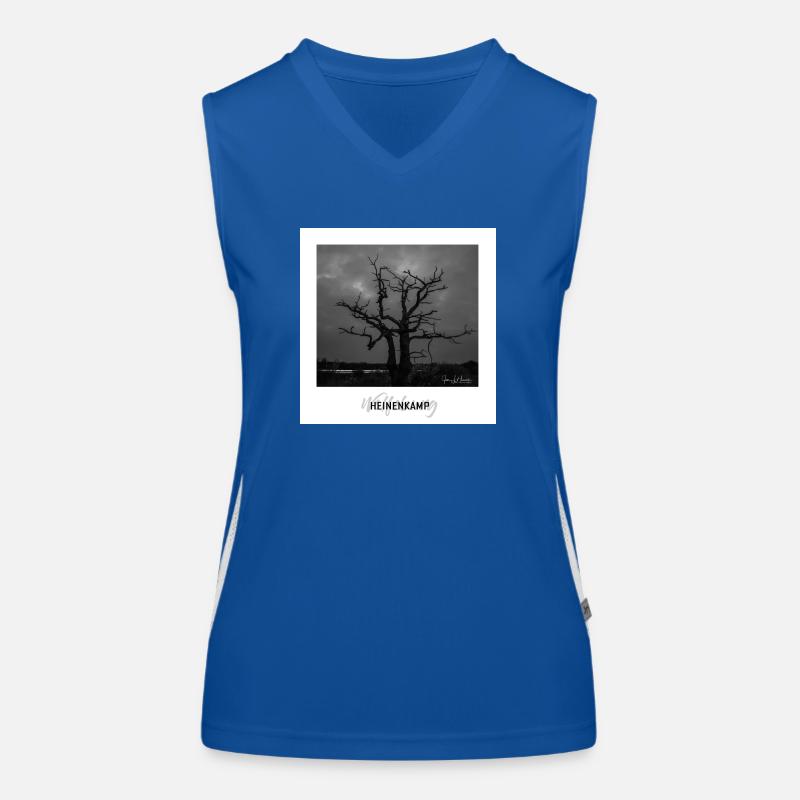 Wolfsburger Baum im Heinenkamp Funktionelles Kontrast-Tank Top für Frauen