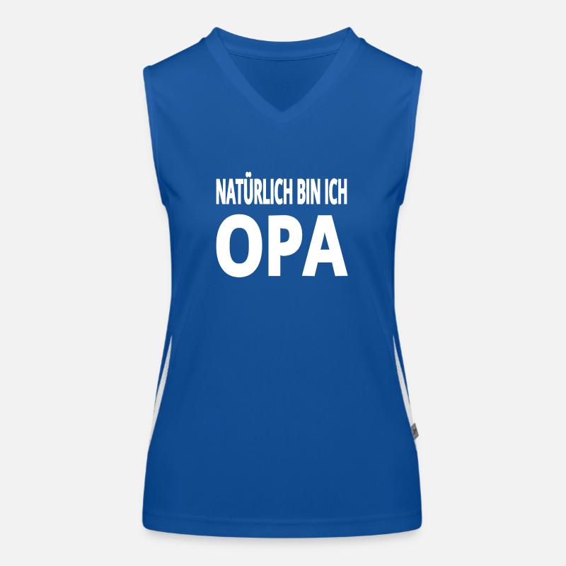 Opa Funktionelles Kontrast-Tank Top für Frauen