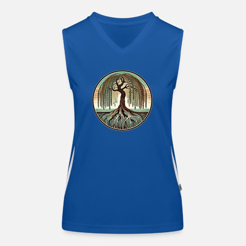 Weeping Willow Women's Functional Contrast Tank Top