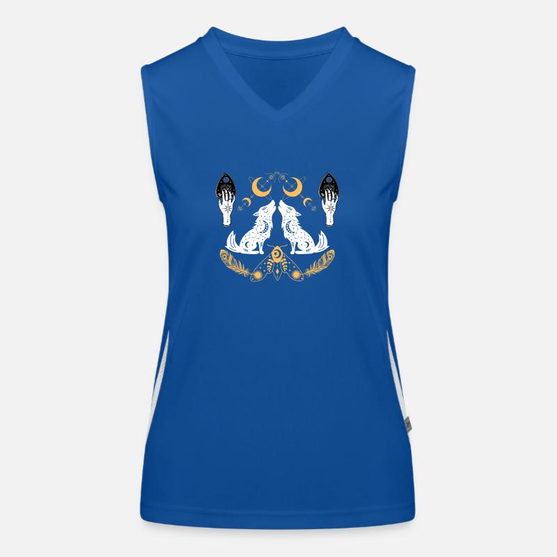 Magic Wolves Women's Functional Contrast Tank Top
