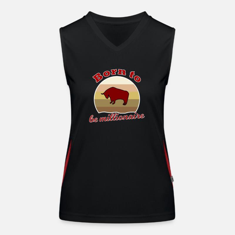 The Next Millionaire Women's Functional Contrast Tank Top