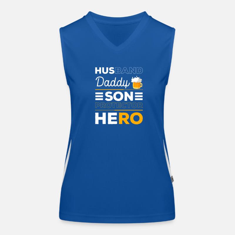 Männer Aktionstag Bart Maskulin Funktionelles Kontrast-Tank Top für Frauen