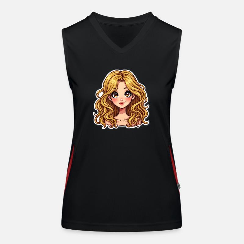 SPAGHETTI GIRL Women's Functional Contrast Tank Top