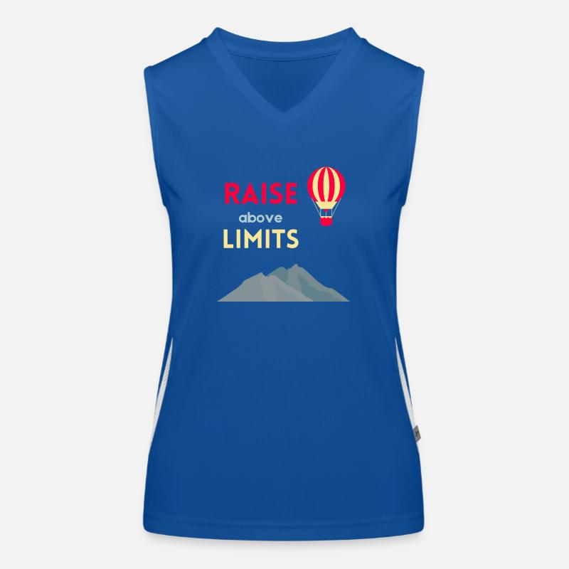 Raise above limits Women's Functional Contrast Tank Top