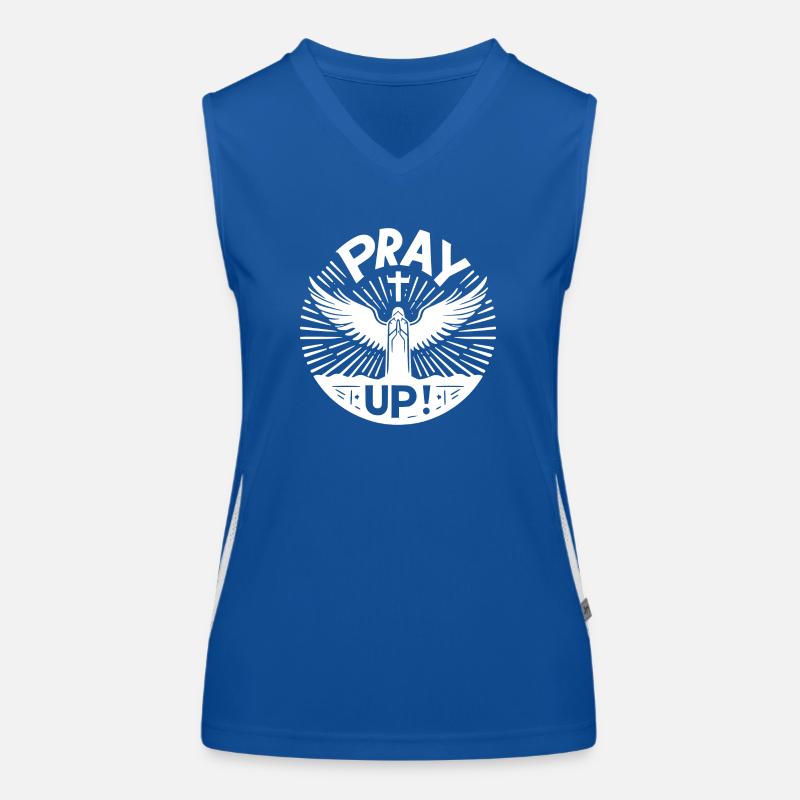 Pray Up Women's Functional Contrast Tank Top