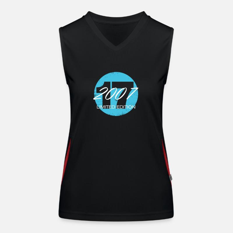 Edition limitée 17 ans d’âge Débardeur respirant contrasté Femme