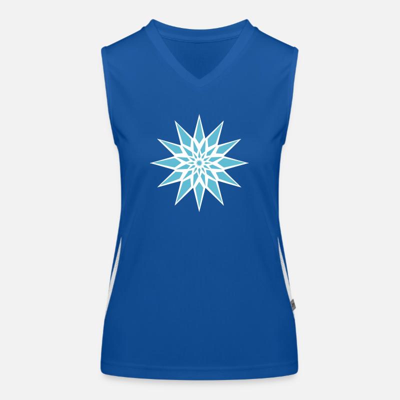 Star Crystal Women's Functional Contrast Tank Top
