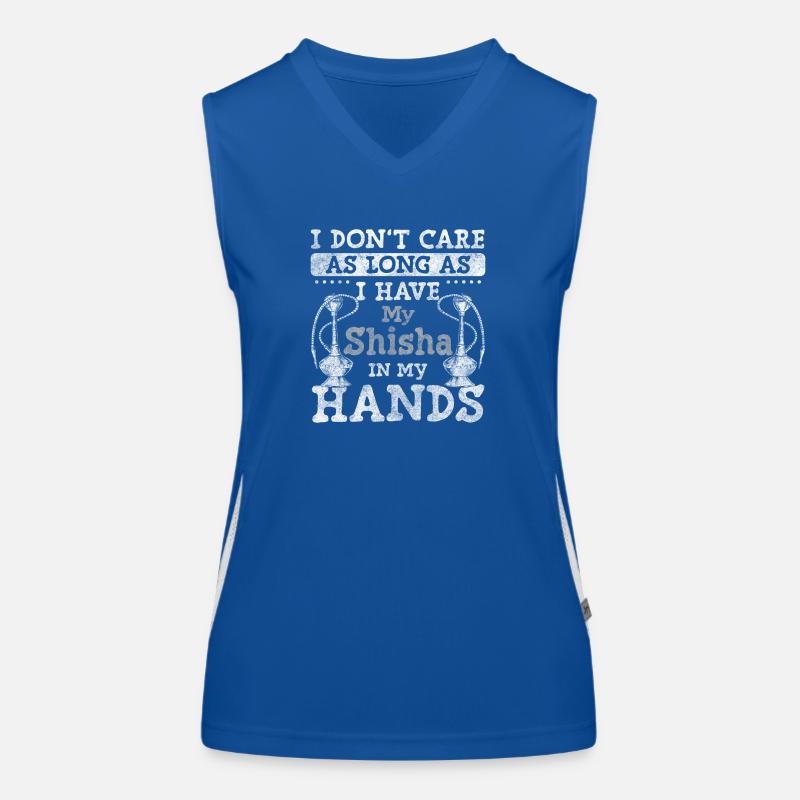 pipe à eau plaisir fumée Débardeur respirant contrasté Femme