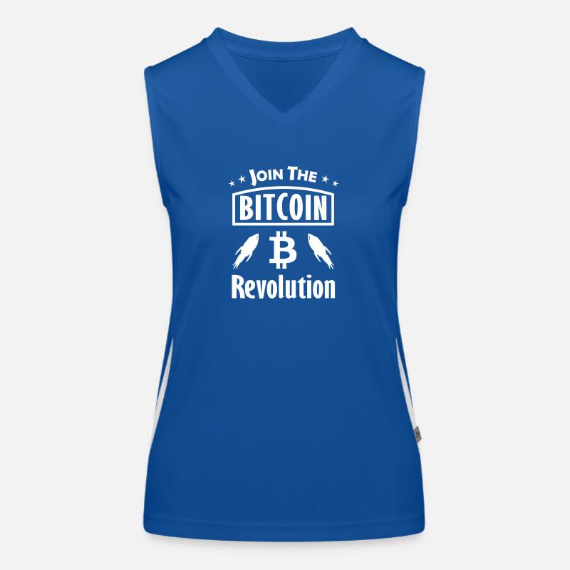 Das Bitcoin Experiment Funktionelles Kontrast-Tank Top für Frauen