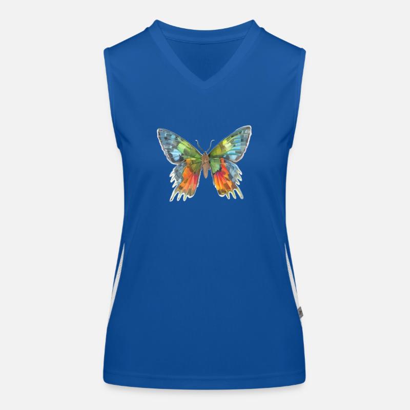 Papillon Débardeur respirant contrasté Femme