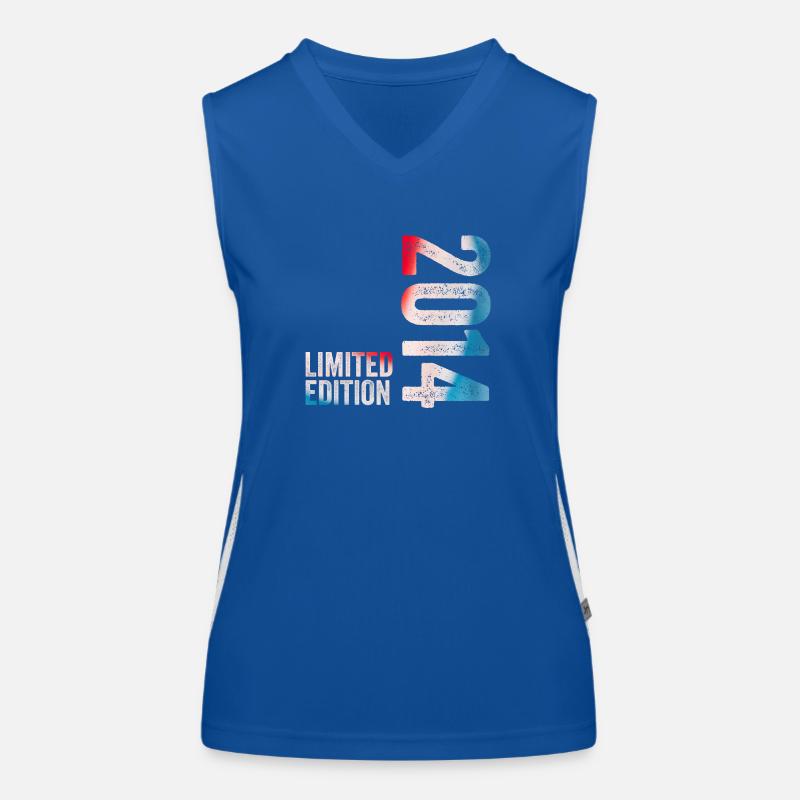 2014 Limited Edition Geburtstagsgeschenk 2014 Funktionelles Kontrast-Tank Top für Frauen