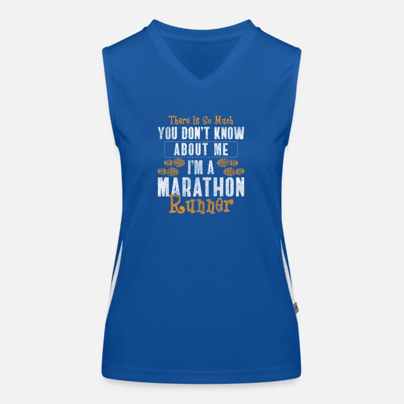 Marathon Sprinter Workout Women's Functional Contrast Tank Top