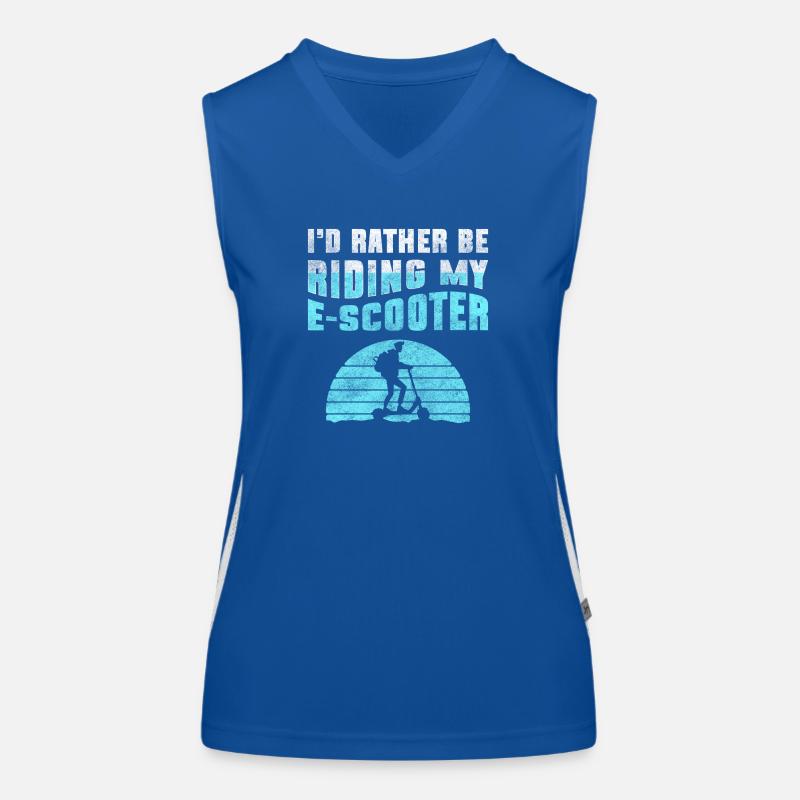 Rollerfahrer Hybrid Kinder Speed Funktionelles Kontrast-Tank Top für Frauen